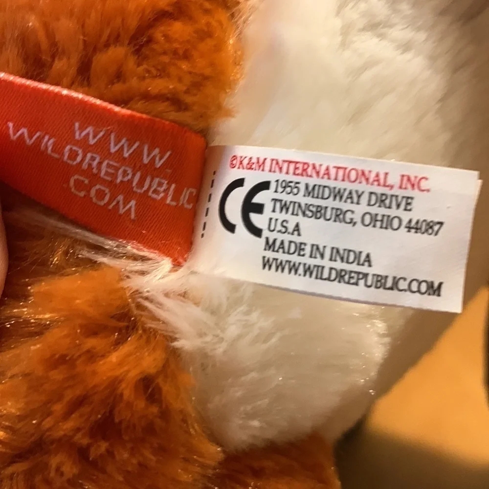 Wild Republic, Cuddlekins Red Fox Stuffed Animal, 12 inches